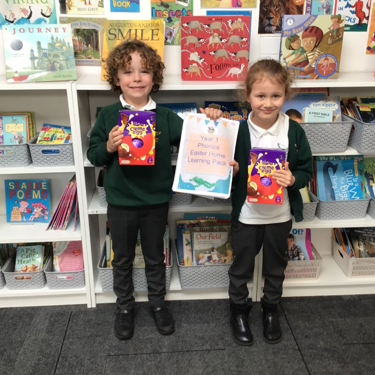 Ravensthorpe Primary School Easter Phonics Challenge